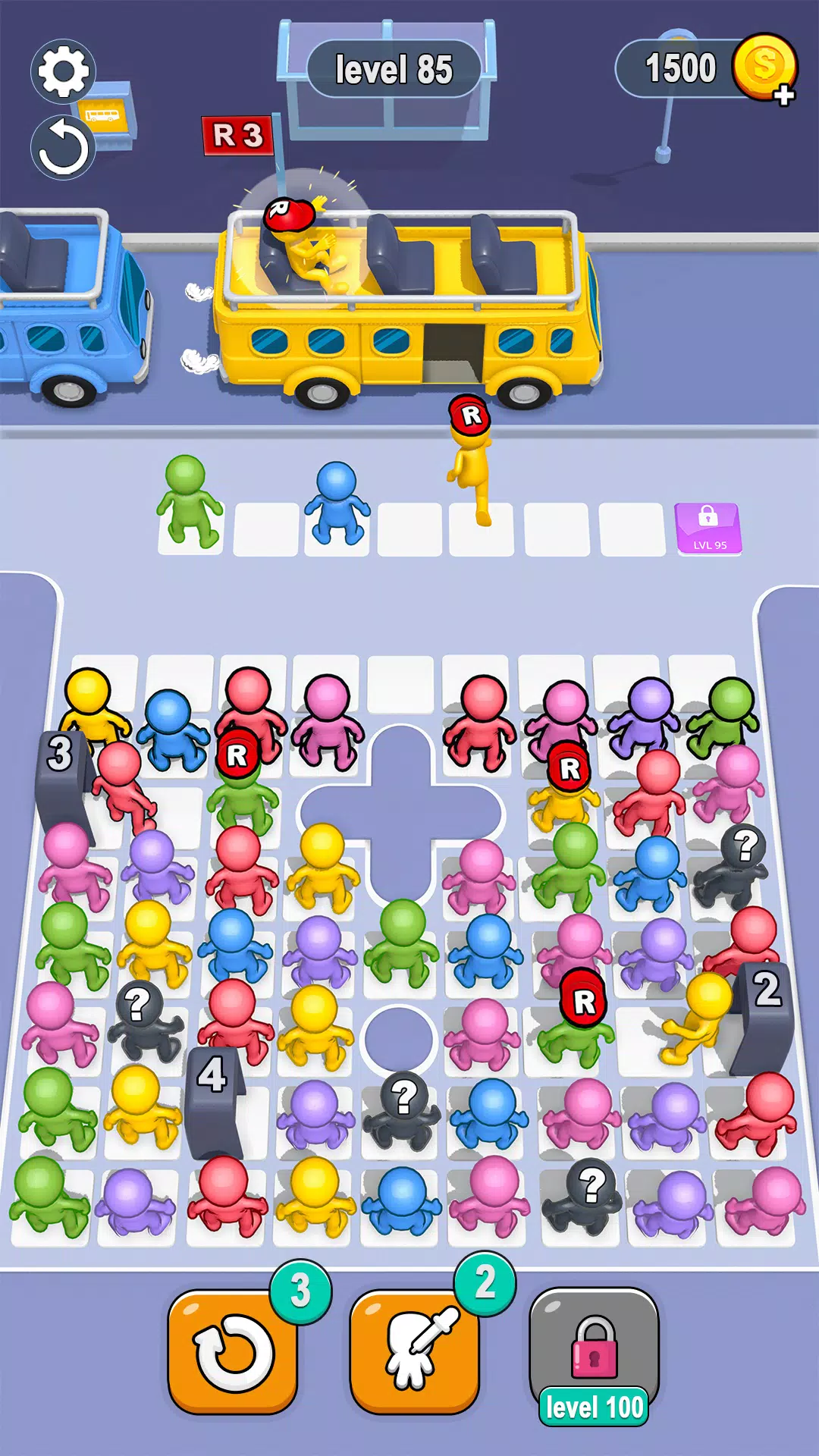 Bus Jam 3D Games Capture d'écran 1