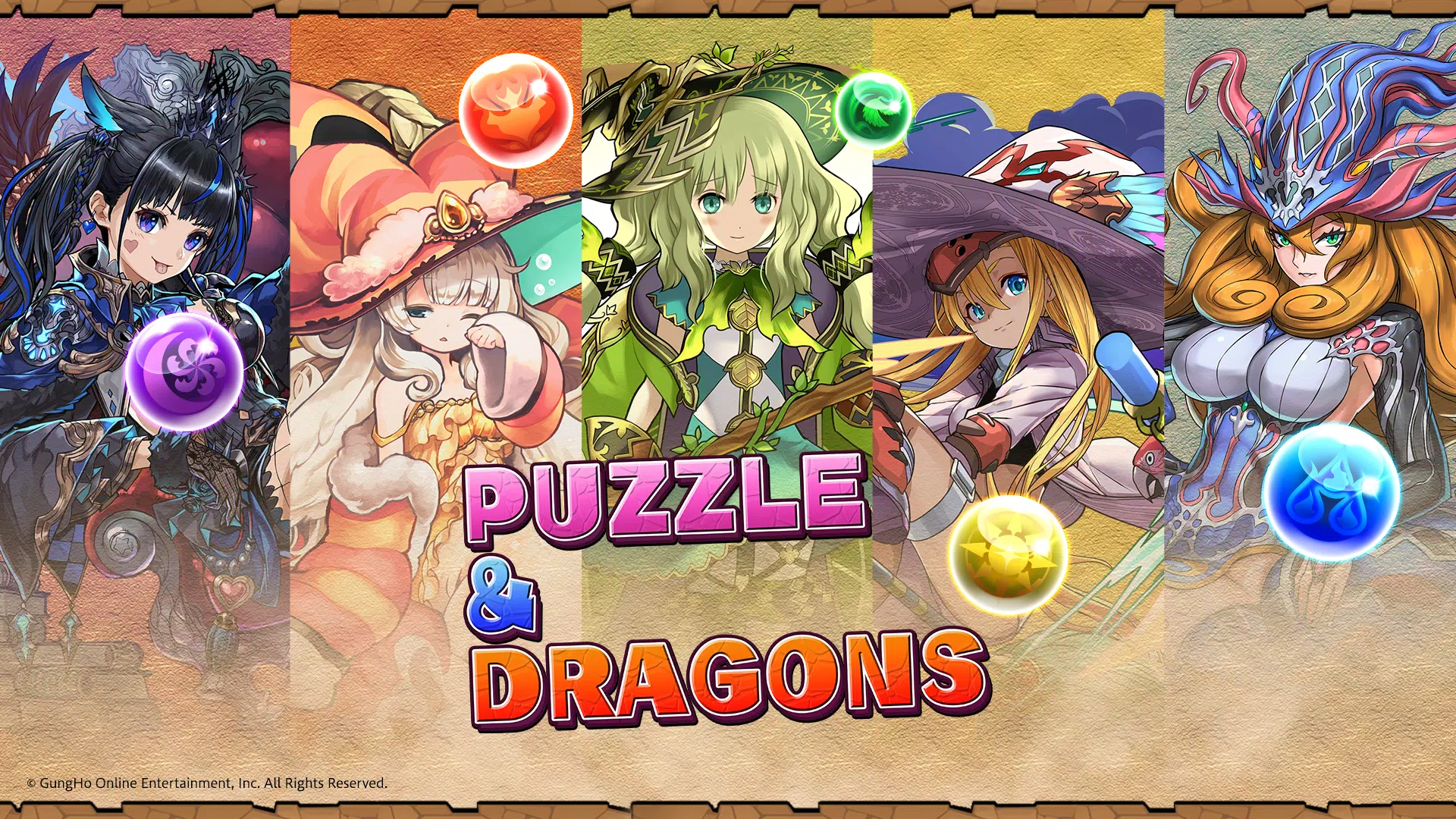 パズル＆ドラゴンズ(Puzzle & Dragons) Ảnh chụp màn hình 0