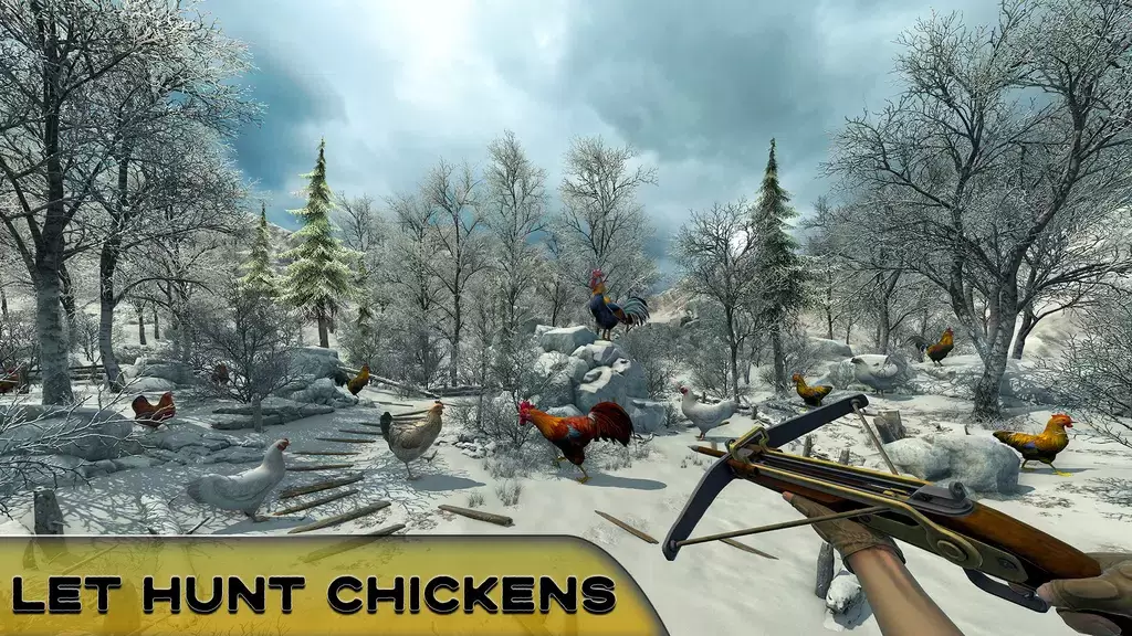 Chicken Hunting Challenge Game Schermafbeelding 3