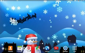 Christmas Magic Live Wallpaper Captura de tela 3