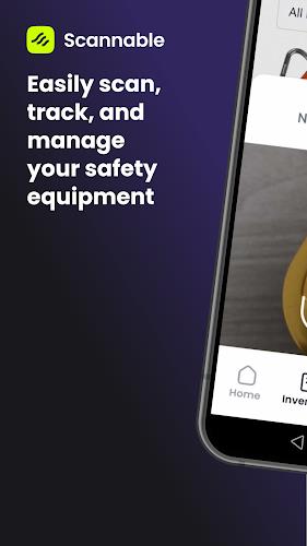 Scannable Safety Equipment App Schermafbeelding 0