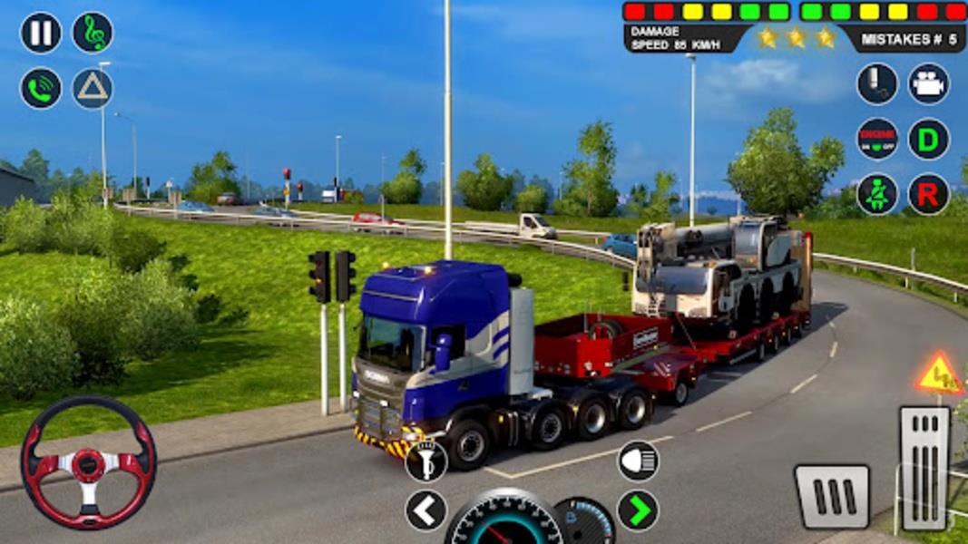 Europe Truck Simulator Driving應用截圖第2張