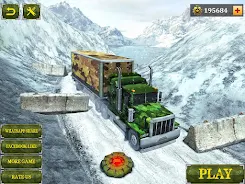 Offroad Army Cargo Driving Mis स्क्रीनशॉट 2