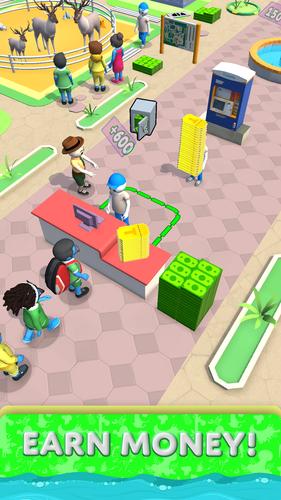 Animal Zoo Manager Simulator ဖန်သားပြင်ဓာတ်ပုံ 1