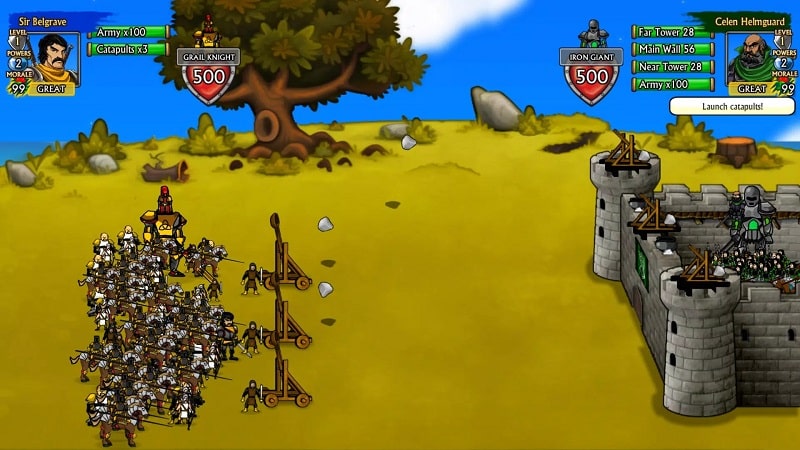 Swords and Sandals Crusader Re Schermafbeelding 1