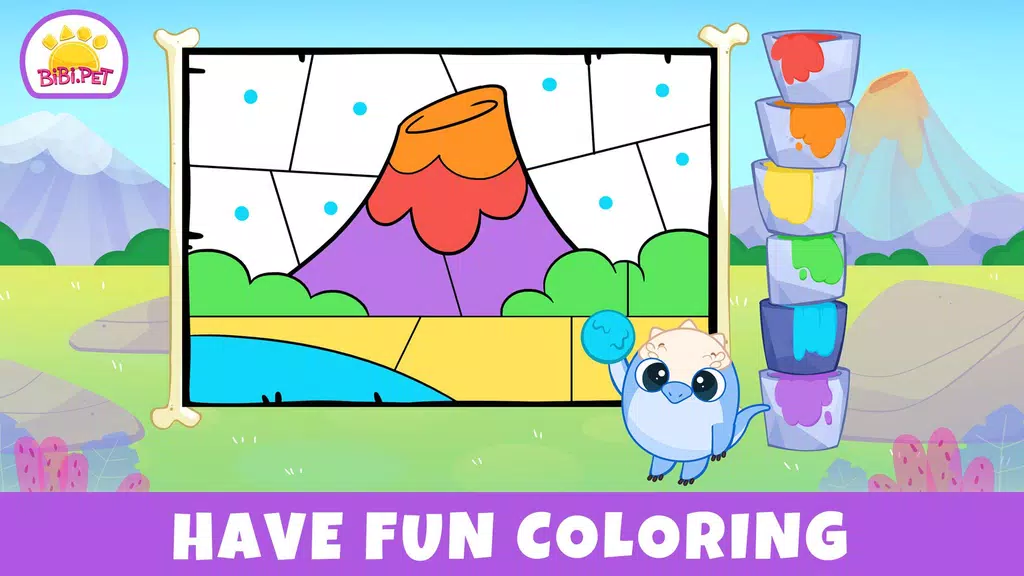 Bibi Dinosaurs games for kids Captura de pantalla 0
