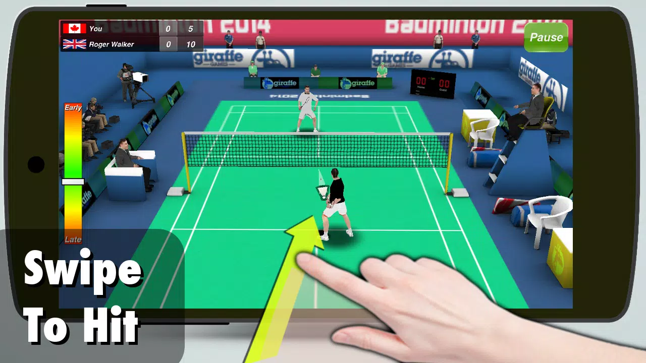 Badminton 3D 스크린샷 0