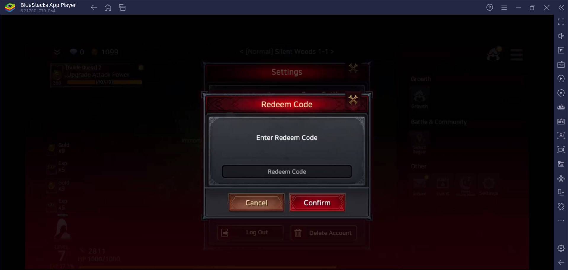 Immortal Rising 2 Redeem Code Entry