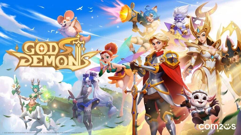 Com2us lanceert binnenkort een nieuwe mobiele RPG -goden en demonen