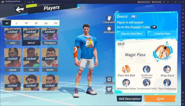 Dunk City Dynastia: Role i Mechanika kontroli graczy