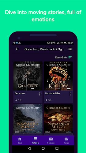 Audioteka: Audiobooks& Podcasts Ảnh chụp màn hình 2