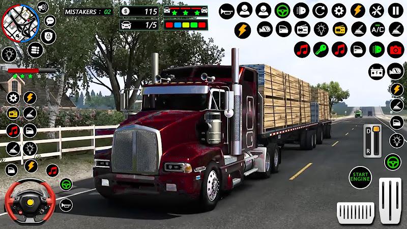 US Cargo Truck Simulator Games 스크린샷 1