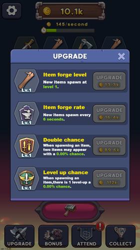 Schermata Merge Smith - Weapon Upgrade 2