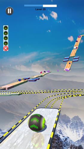 Sky Rolling Ball Master 3D Captura de tela 1