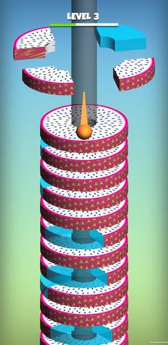 Stack Ball Fruit Crush ဖန်သားပြင်ဓာတ်ပုံ 2