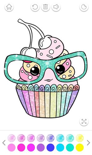 Glitter Coloring Game for Kids應用截圖第1張