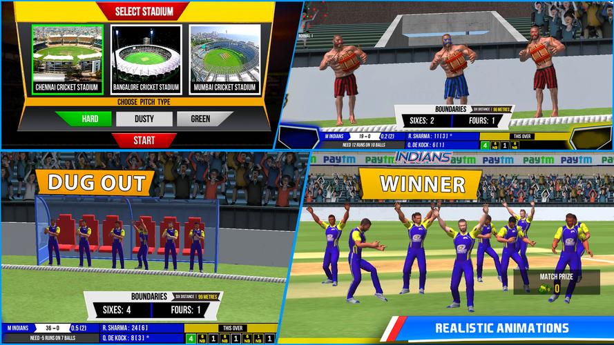 Indian Cricket Premiere League Captura de pantalla 3