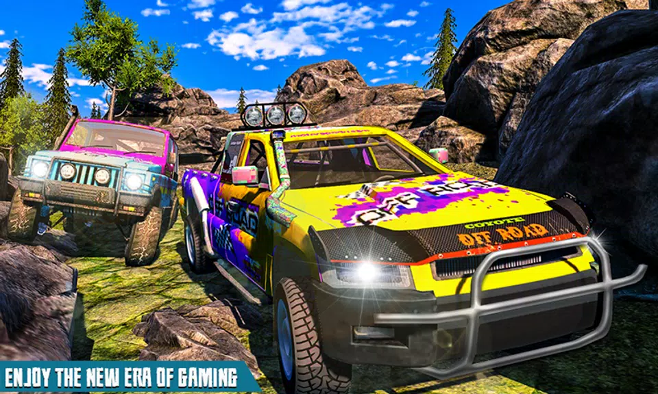 Monster 4x4 Offroad Jeep Stunt Racing 2019 Ảnh chụp màn hình 3