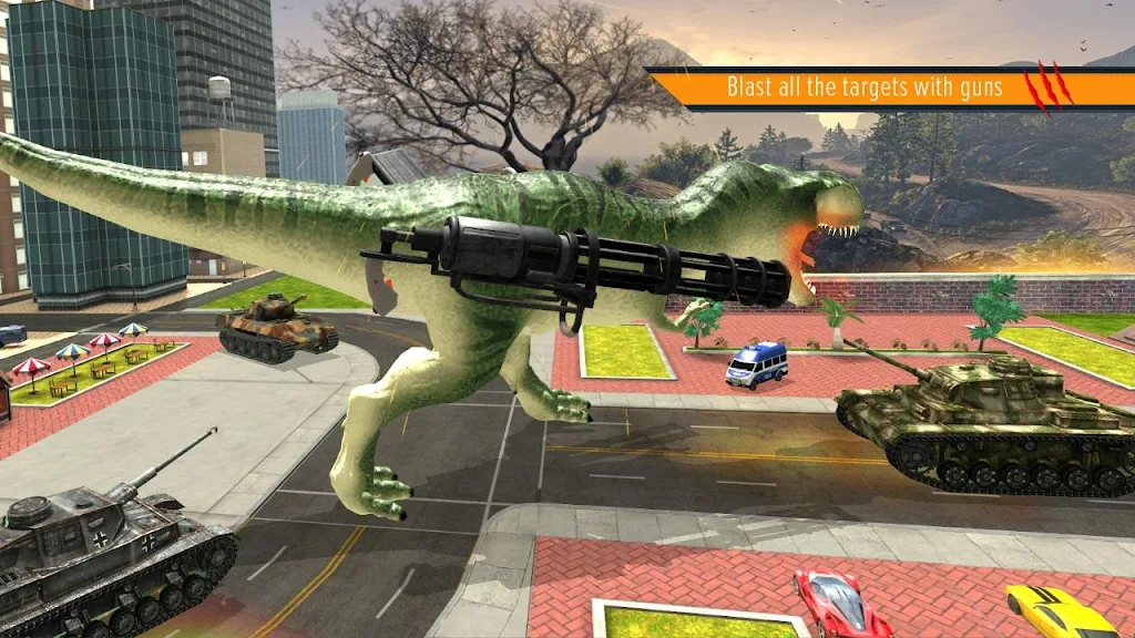 Dinosaur Battle Simulator 스크린샷 2