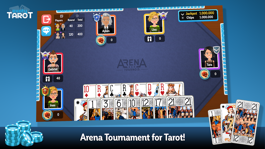 Multiplayer Tarot Game স্ক্রিনশট 2