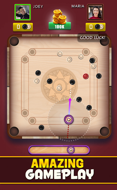 Carrom Master: Board Disc Pool Ảnh chụp màn hình 0