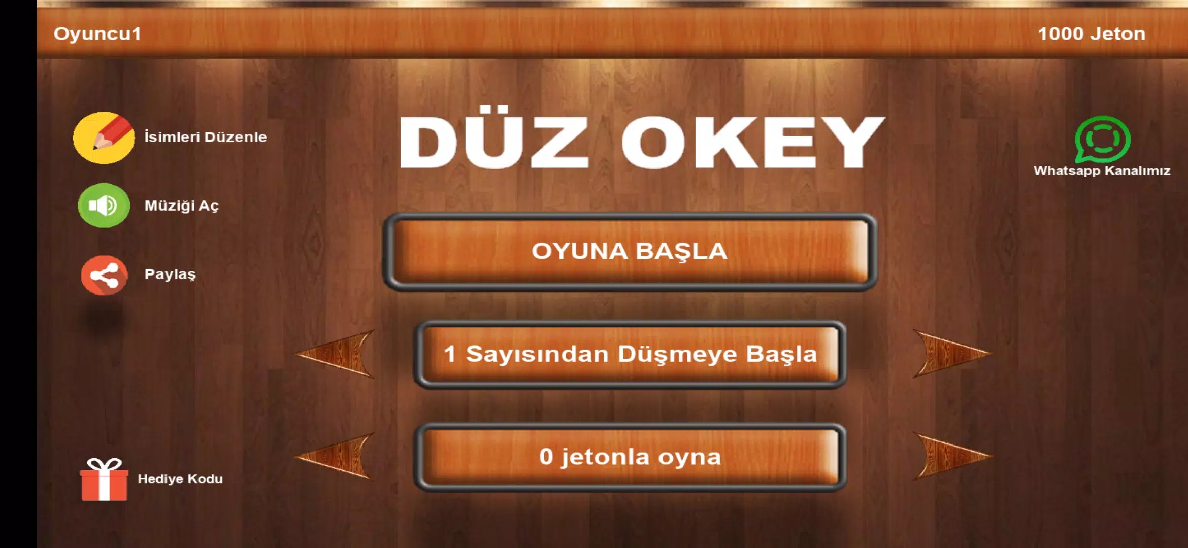 İnternetsiz Okey Capture d'écran 0