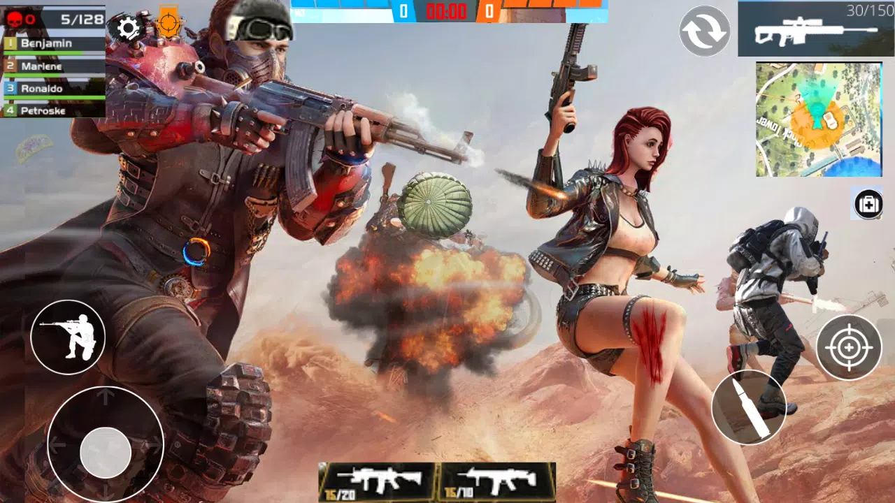 Schermata Offline Clash Squad Shooter 3D 2