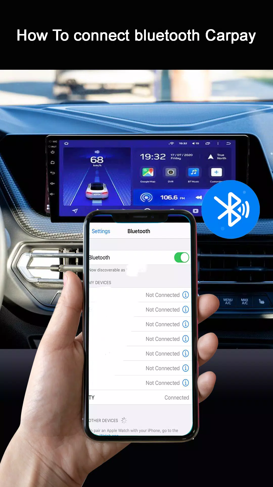 Apple Carplay for Android Auto ဖန်သားပြင်ဓာတ်ပုံ 3