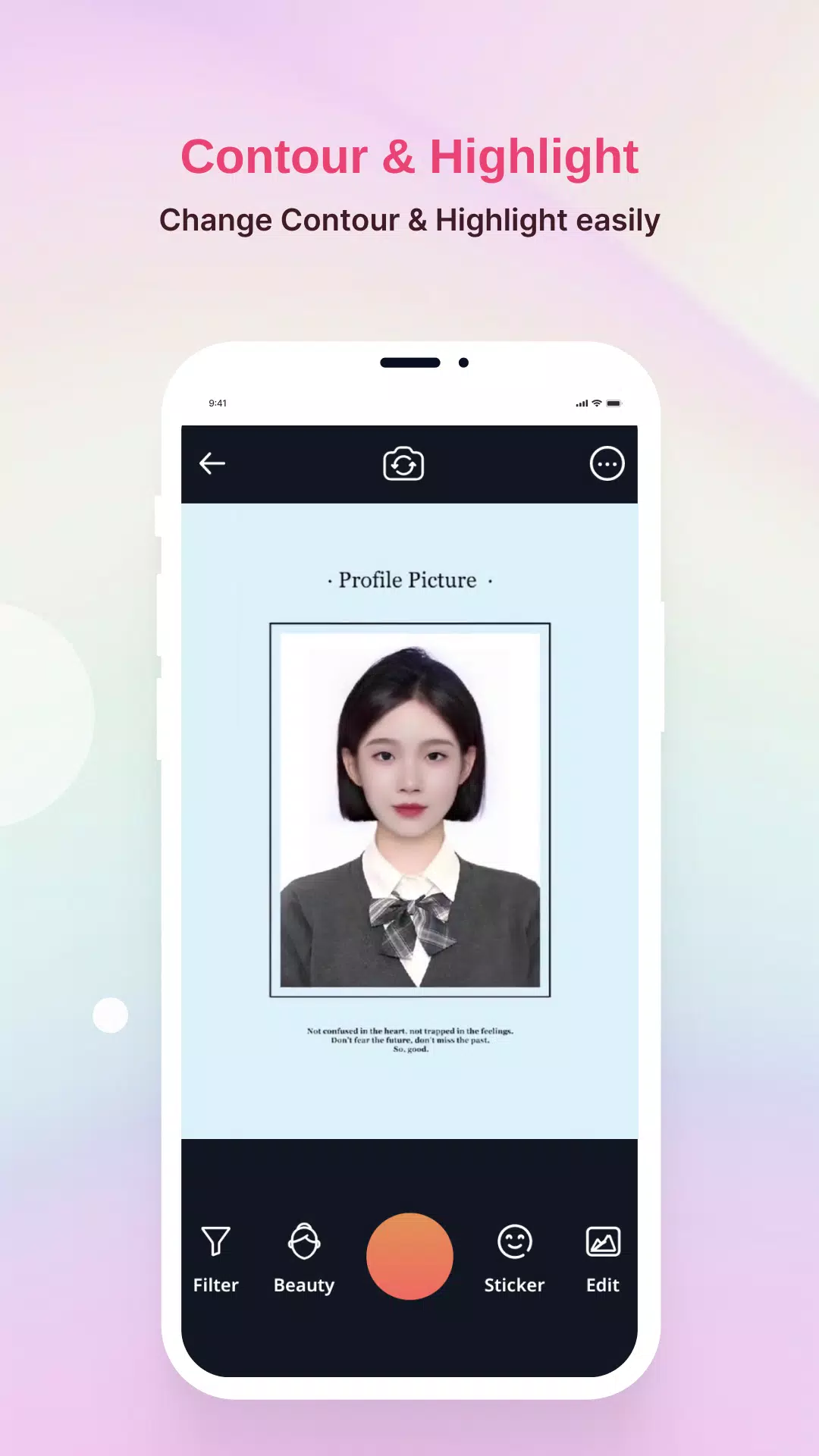 ID Photo Filter for TikTok Capture d'écran 3