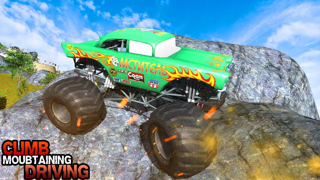 Pickup Truck Hill Climb Racing應用截圖第3張