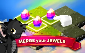 Merge Jewels: Gems Merger Game Captura de tela 0