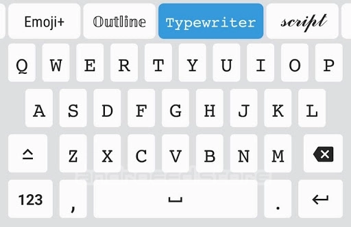 Fonts Keyboard - Schriftarten Screenshot 2