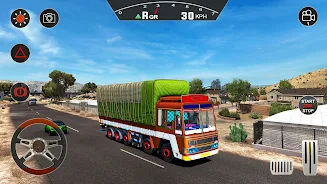 Indian Truck Lorry Simulator Скриншот 2