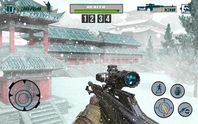 SWAT Sniper Fps Gun Games Ảnh chụp màn hình 0
