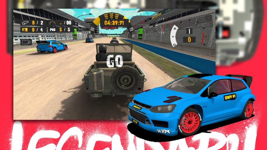 Rallycross Track Racing Captura de tela 2
