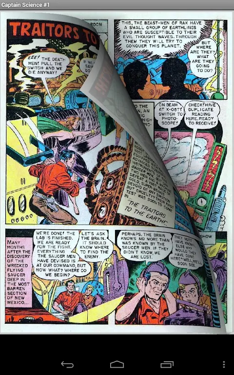 Comic: Captain Science Tangkapan skrin 2