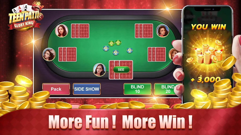 TeenPatti GloryKing Capture d'écran 2
