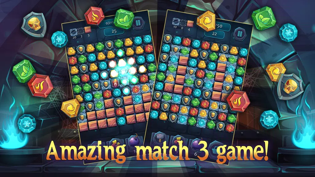 Secrets of the Castle Match 3 Скриншот 0