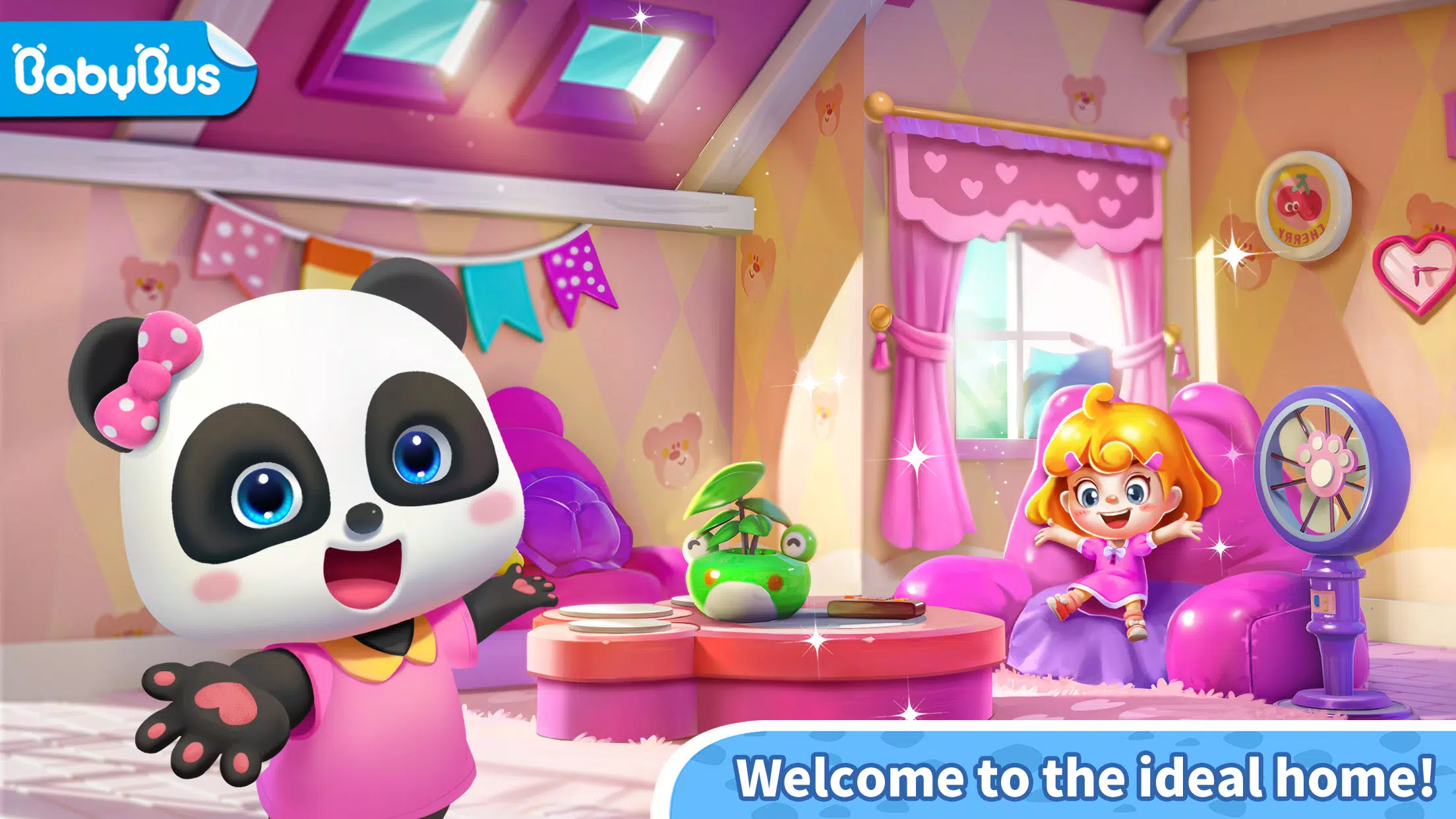 Panda Games: Town Home Captura de tela 0