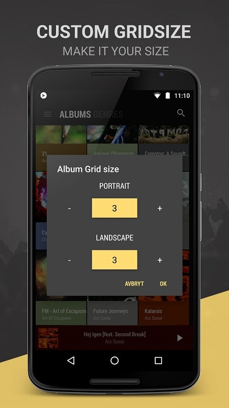 BlackPlayer EX Music Player Screenshot 2