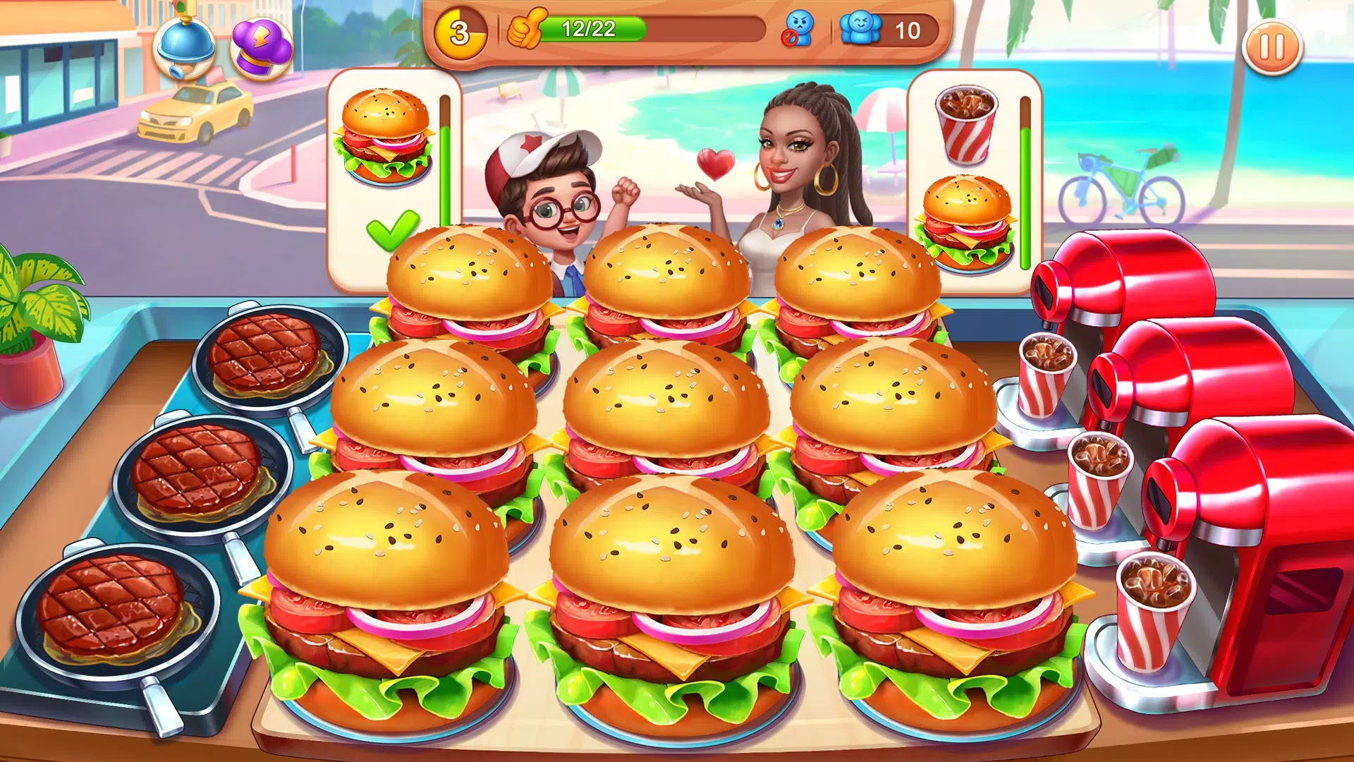 Cooking Center-Restaurant Game Captura de pantalla 2