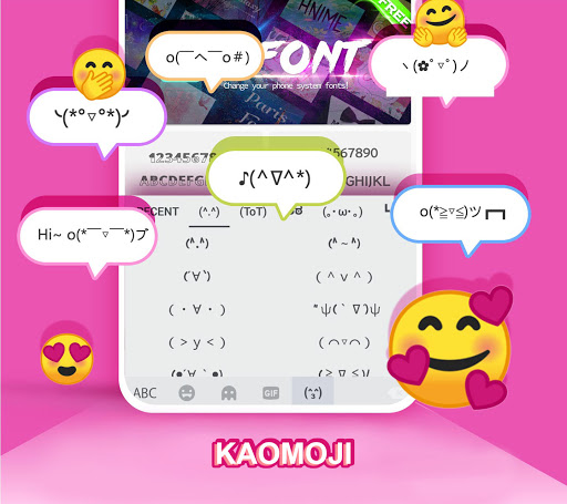 Kika Keyboard  - 表情符號鍵盤，貼紙，GIF應用截圖第3張