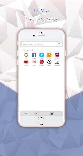 New Uc Browser 2021 - Mini & Secure Screenshot 0