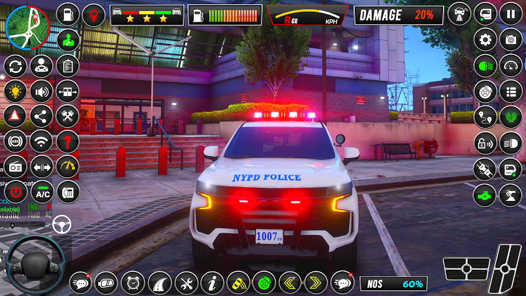 Schermata Police Car Chase: Car Games 3D 0