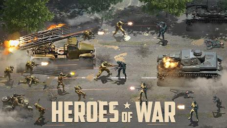 Heroes of War: Idle army game应用截图第0张