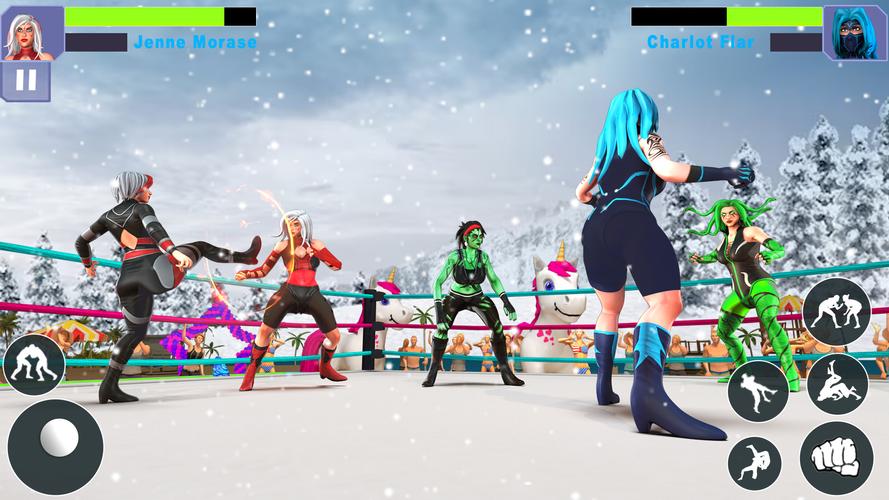 Bad Girls Wrestling Game স্ক্রিনশট 3