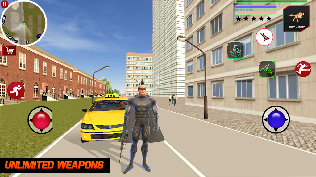 Super Hero Us Vice Town Gangst ဖန်သားပြင်ဓာတ်ပုံ 0