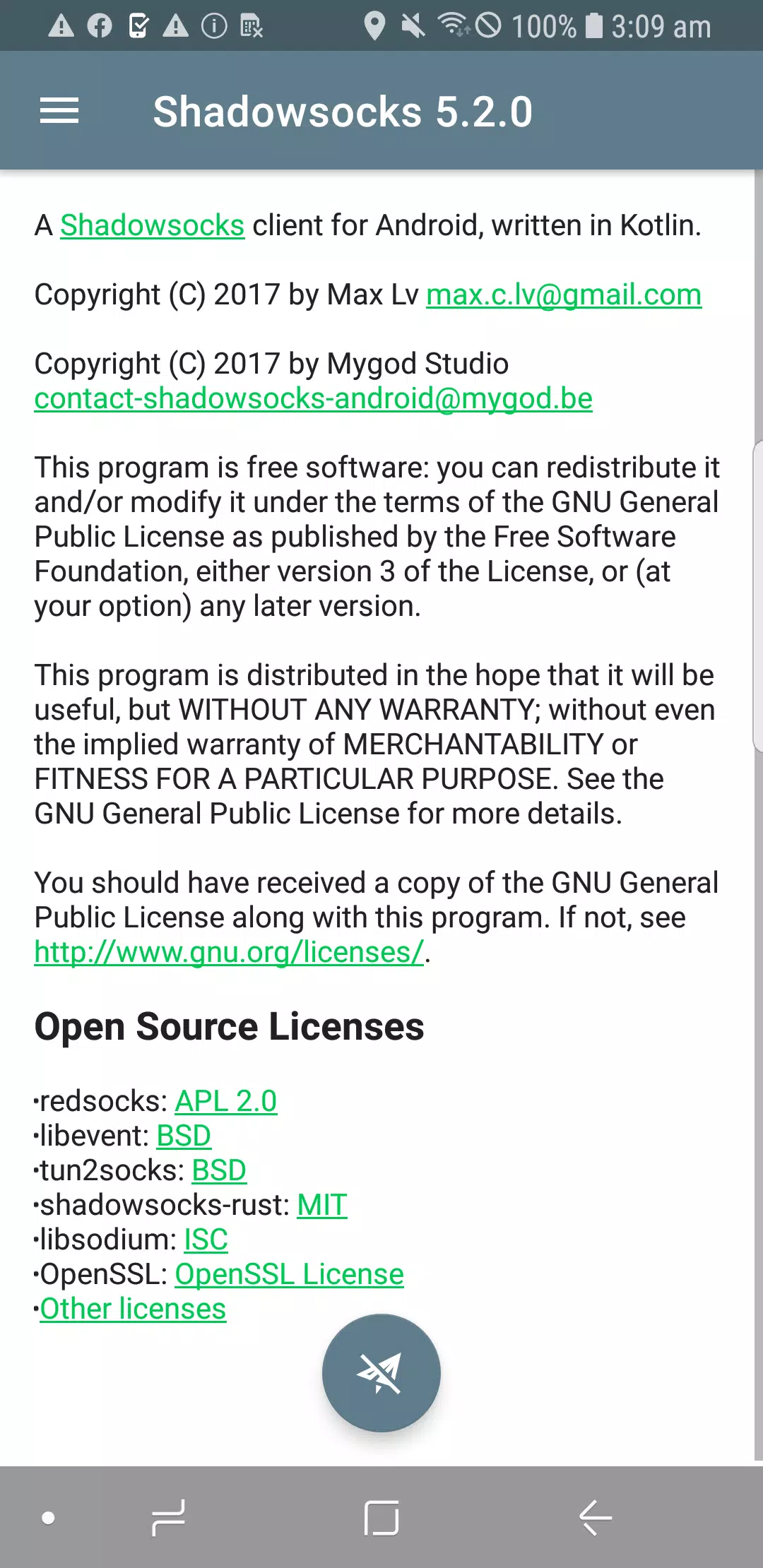 Shadowsocks Screenshot 0