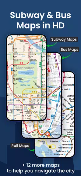 MyTransit NYC Subway & MTA Bus Tangkapan skrin 0