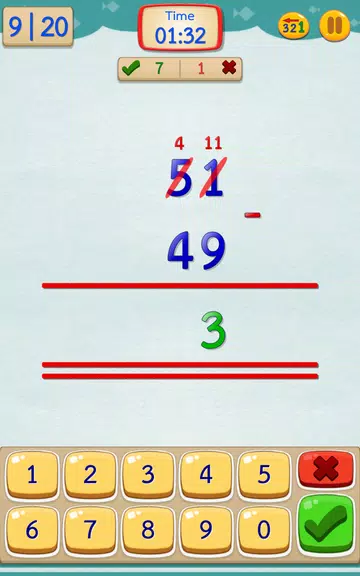 Math Fast Plus and Minus Screenshot 1